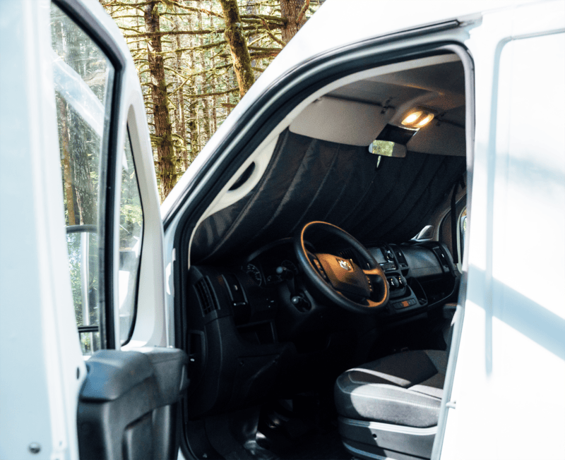 ProMaster van windshield cover